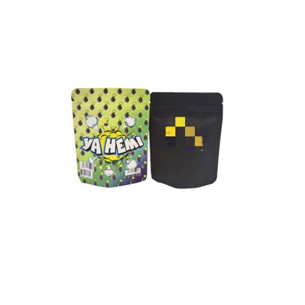 110 Microns Heat Seal ziplockk Bags LDPE Plastic Standing Pouch