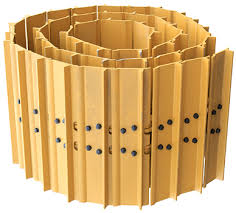 Экскаватор Grouser покрывает ширину высоты 217mm ботинок 35mm следа экскаватора