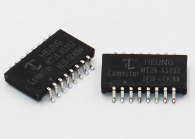Transformador discreto do LAN dos ethernet de SMT, poder sobre a base 10/100 - T do transformador dos ethernet