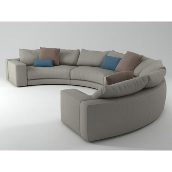 Multi Seater Booth Sofa Seating Commercial Restaurant Furniture Arch Shaped