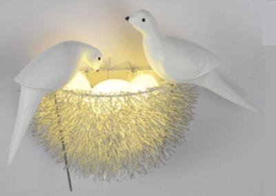 High Efficiency Modern Contemporary Wall Lights 3000K Bird Lantern Shape