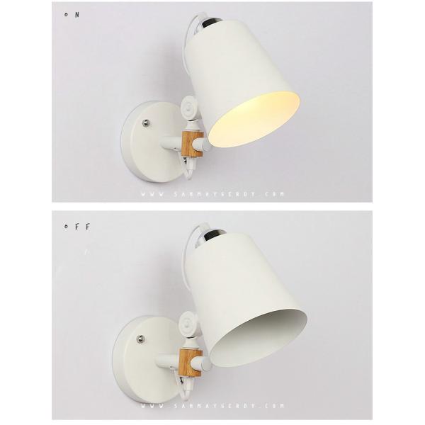 Modern Wall Lights White Black Art Deco Metal Sconce for Home Lighting Indoor
