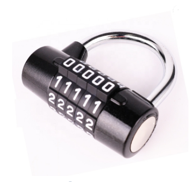 5-digit Code Security Password Zinc Alloy Combination Padlock for Gym Toolbox Cabinet-RARLUX L05 Model Eco-Friendly & Durable