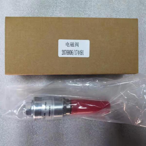 2076806 966G 962G 950G 980G Fuel Solenoid Valve  Excavator Parts