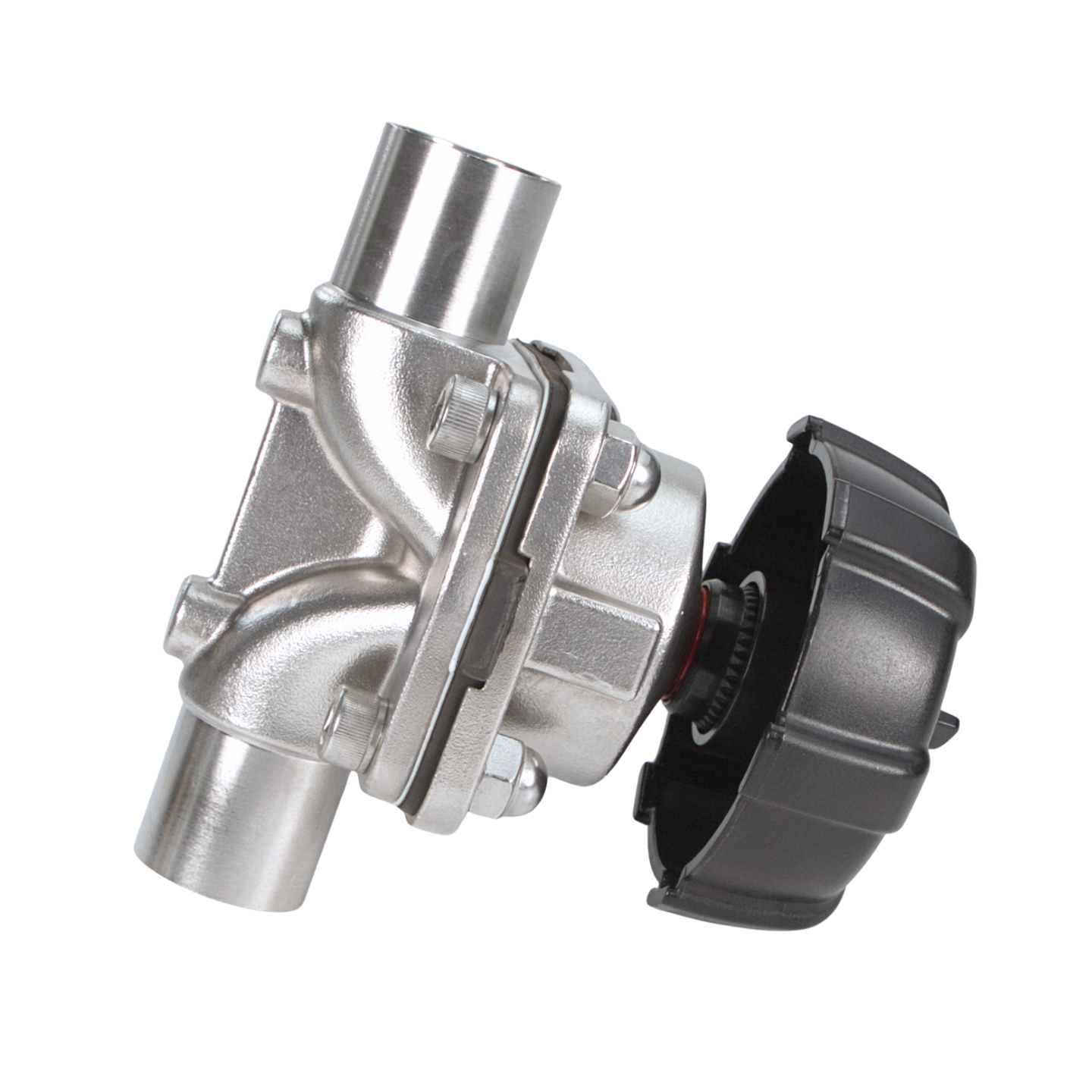 SUS316L Manual Welded Ball Diaphragm Valves High Temperature Water OEM