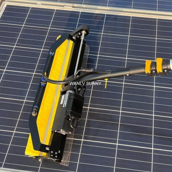 Pólus de limpeza de janelas personalizado para limpeza de água fria ferramenta de limpeza de painéis solares