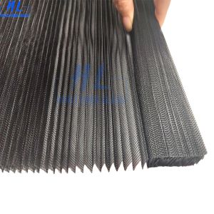 Mesh Fabric Plisse Insect Screen Max Width 3.0m Oem Ideal for Commercial Residential and Hospitality Projects