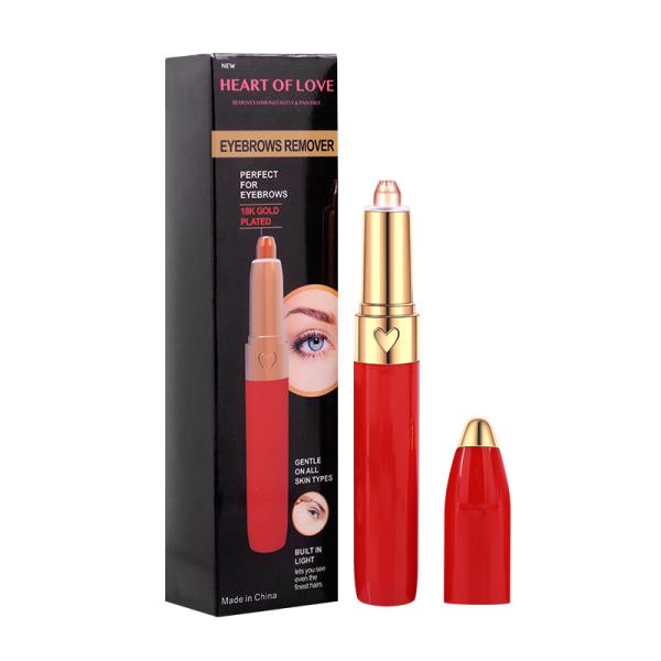 High Quality Mini Eye Brow Trimmer Electric Eyebrow Epilator For Lady Rechargeable Lady Remover Hair Razor