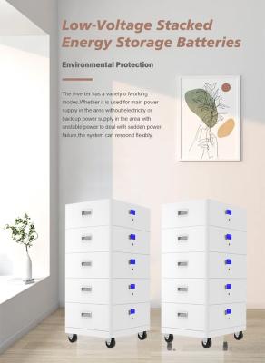 45kg Stackable Energy Storage Battery Modular with Capacity 100AH