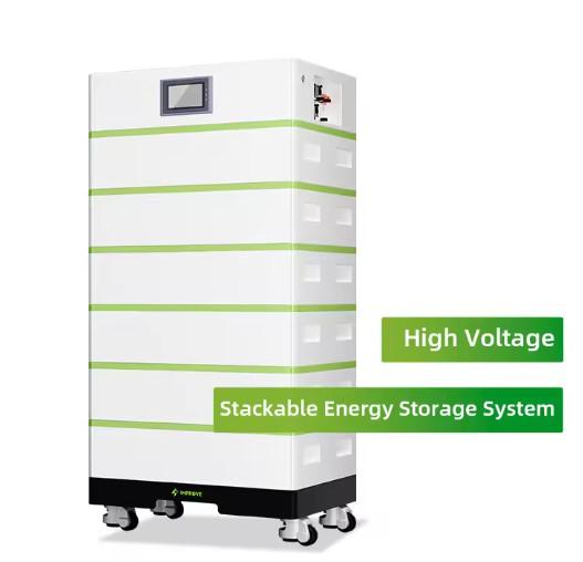 Stacked 100Ah Energy Storage Lithium Battery Lifepo4 Battery High Voltage Full Package Lithium Batteries