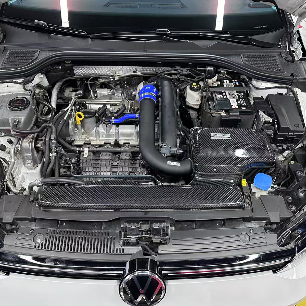 EDDYSTAR Carbon Fiber Cold Air Intake for VW Golf GTI / Golf R / GLI