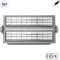 800W Clase I Iluminación de estadio de fútbol LED Ra80 Alta luminosidad Impermeable 140lm/W Ik08 IP66 para grúa de torre