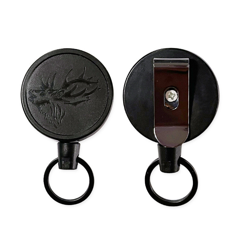Retractable Helmet Keychain – Zinc Alloy & ABS, Custom Logo Printing