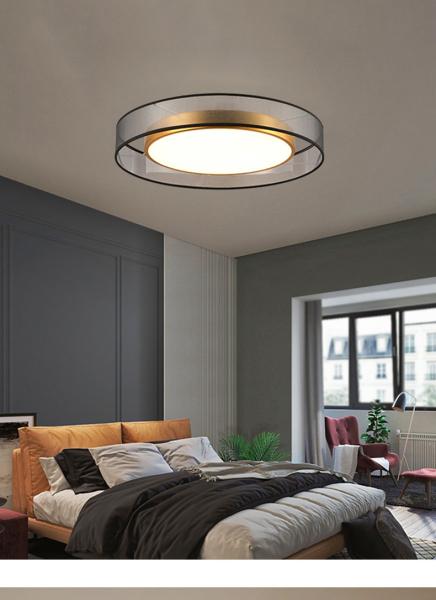 LED Ceiling Light All Copper Living Room Light Nordic Simple Room Round gold chandelier(WH-MA-188)