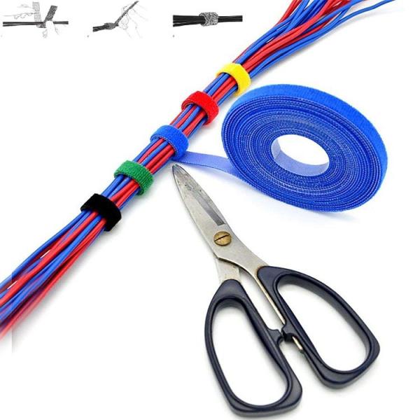 20mm Width 100%Nylon Double Sided Hook and Loop Tape For cable tie