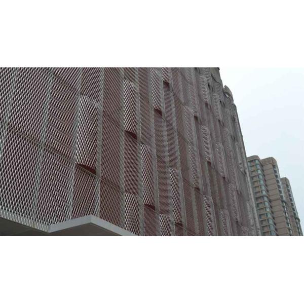 Покрасьте сетку металла обработки расширенную 3Д для декоративного металлического Скрен1220кс2440мм
