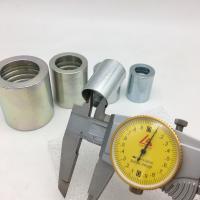 00210 garnitures hydrauliques d'olive de tuyau d'électrodéposition de zinc d'acier au carbone 1/4
