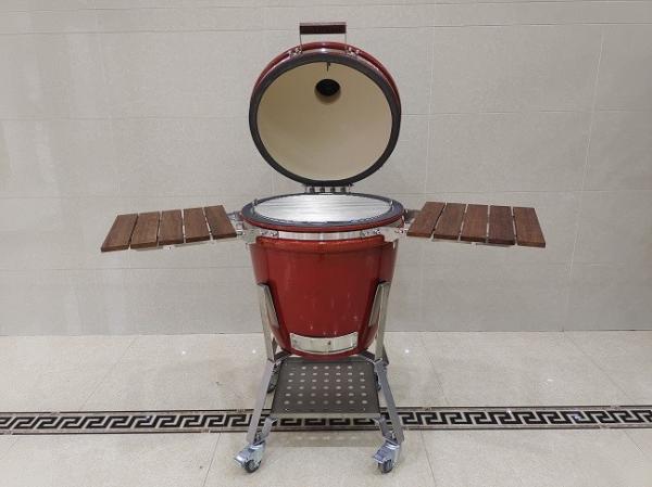 Wine Ceramics Charcoal Kamado Grill Smoker Stainless Steel Accessories