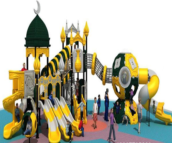 ODM Kids Plastic Playground Equipment , Commercial Outdoor Playground Equipment