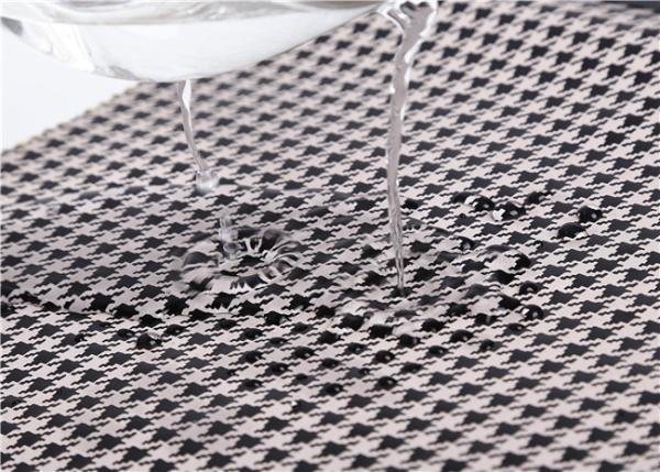 100% Polyester Foil Print Lightweight Water Repellent Fabric Water Repellent Fabric