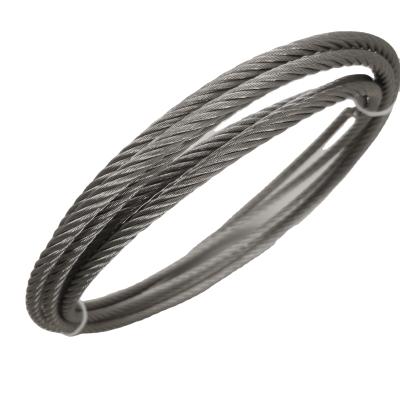 300 Series 1*7 Invisible Grill Wire Rope 1.2mm - 6mm 1x7 Wire Rope