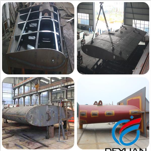 SOLAS Standard Marine Steering Gear Blade Carbon Steel Rudder