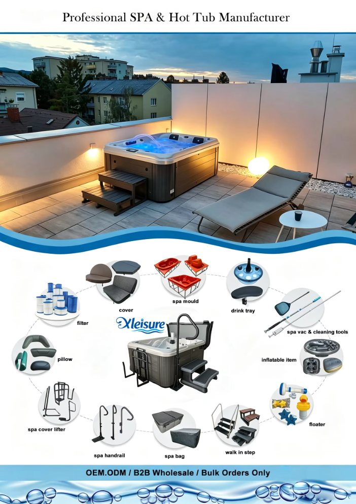 L2114A Grid Spa Filter ABS Material Capacity for Outdoor & Indoor Hot Tub & Pool Water Filtration with Spa Skimmers