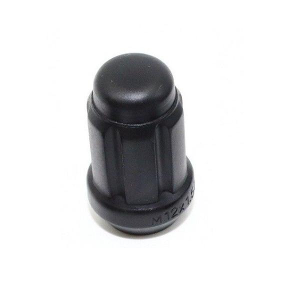 Acorn Locking Wheel Nuts Black , 1 / 2 Inch Ford Vehicle Parts High Precision