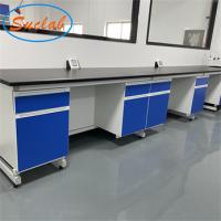Mobiliário de laboratório de química integrado de chuva de areia com estrutura personalizável
