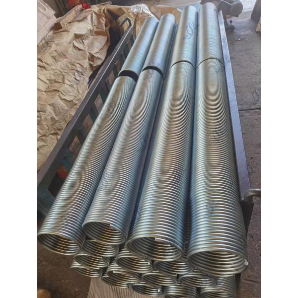 6Inch Door Torsion Spring Galvanized Steel Material Corrosion Resistant