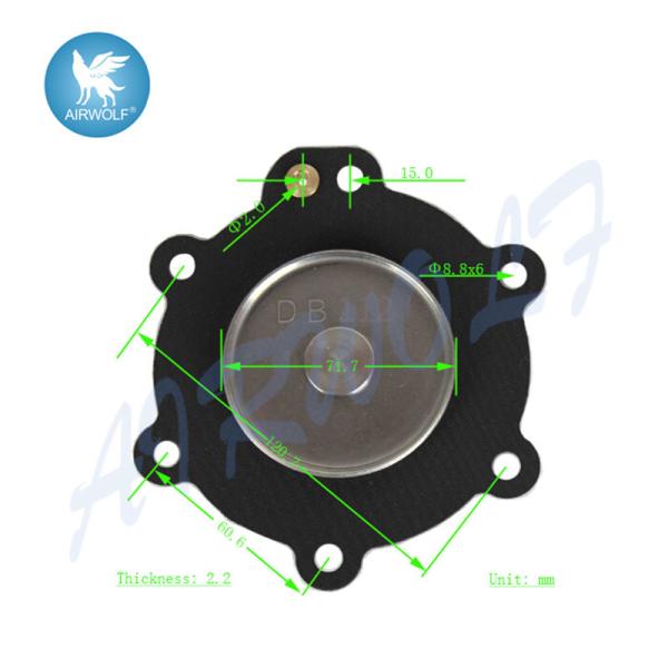 FKM пылесосыватель Промышленная мембрана DB112