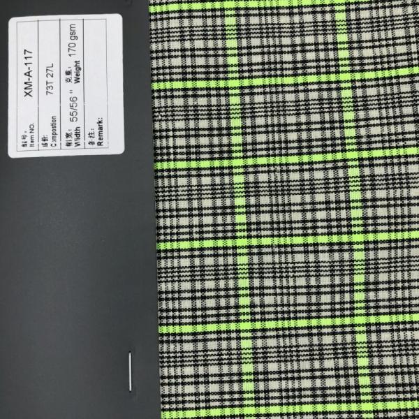Wholesale Custom 170gsm Organic Eco-Friendly Striped Fabrics 73% Cotton 27% Linen for Girls' Dresses and Suits