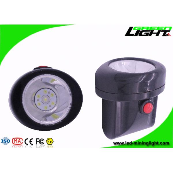 High Safety Cordless LED Mining Cap Lamp Plug - In Charging 170g