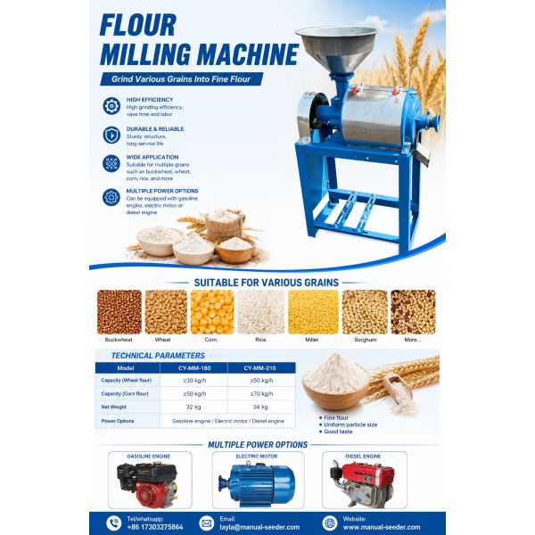 Flour Mill Machine Grain Grinder Efficient Milling Equipment