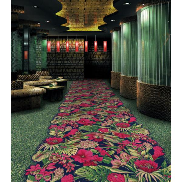 80% Wool 20% Nylon Axminster Banquet Hall Carpet for Hotel Lobby and Room Decoration