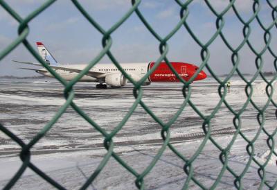 Airport Perimeter Fence 3.5mm Hot Dipped Galvanized 2.4m Height
