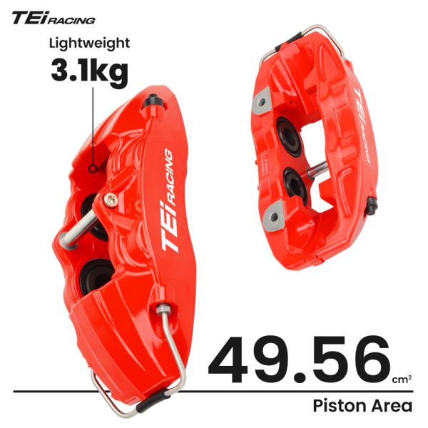 TEI P40NS High Quality 4 Pot Brake Calipers Kit With 300/330mm Disc For Honda Civic EF EG EK EP FB FK7 FK2 FK8 FL FL5