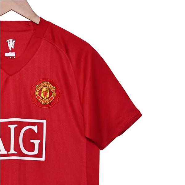 2007-2008 Season Manchester United Home Jersey Classic Replica Customized