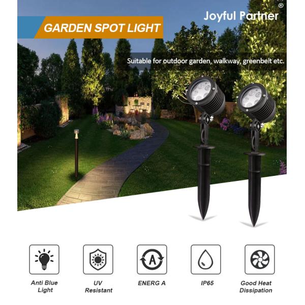 5 Вт наружное покрытие порошковым покрытием Дом с светодиодной одноцветной пластиковой шиной DC24V Садовые ландшафтные прожекторы для деревьев