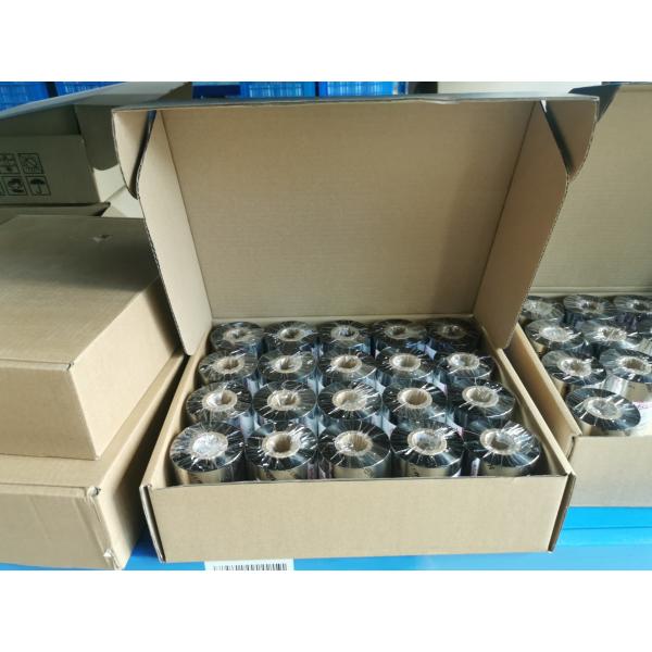 Wax Resin Black Thermal Transfer Ink Ribbon 110*300 for Label Printer