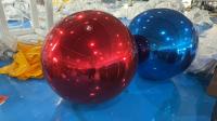 Espelho inflável Anging Espelho de bola Balão Espelho gigante Esfera para decoração Selo de ouro / bola de prata
