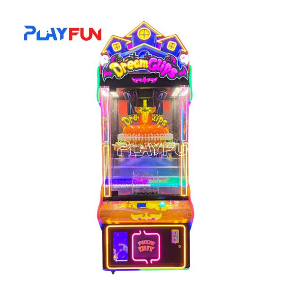 European Popular  Dream Clips Coin Operated Gift Game With Controllable  60-Clip  Clamp Vending  Machine Snack  Gift Machine