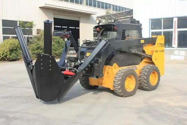 0.01m3- 12m3 tree spade attachment for skid steer Plantation