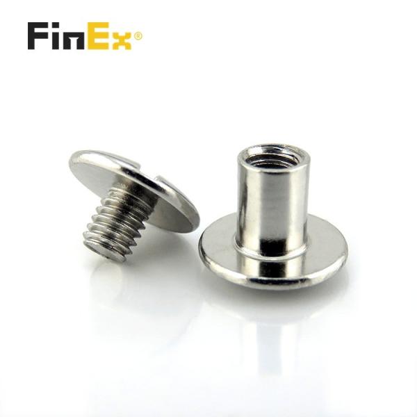 Parafuso feminino Tamanho 10.5 * 8.5- 8-32 Parafuso de Chicago para faca M8 M3 M6 Torx personalizável