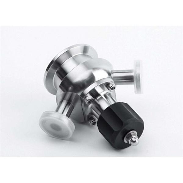 Pharmaceutical Industry Sanitary Sample Valve , Aseptic Sample Port Valve 3A TP 304