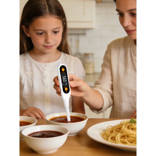YAGO 5-in-1 High Precision Digital Salinity Meter for Kitchen Water Quality Analysis with Portable Design
