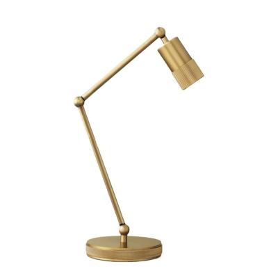 Chrome Finish American Style Brass Lamp , Modern Simple Personality Table Lamp 15 Kg