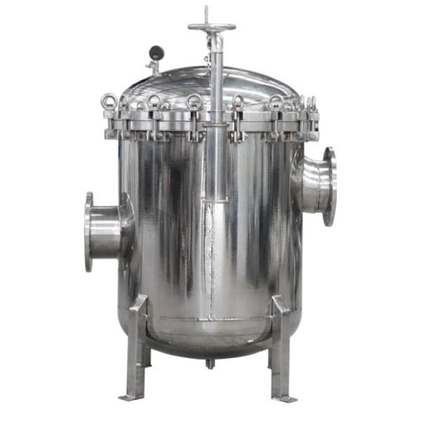 Stainless Steel Multi Bag Filter Housing 2P2S for Long-Lasting Wastewater Filtration