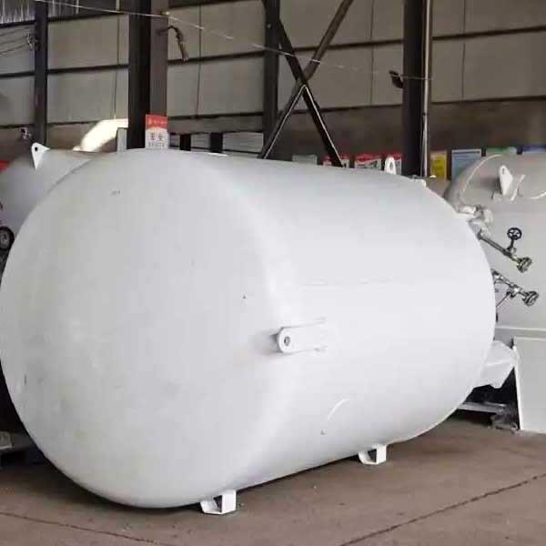 Double Layer Liquid Nitrogen Cryo Tank 60m3 Vacuum Q245R Cryogenic Liquid Storage
