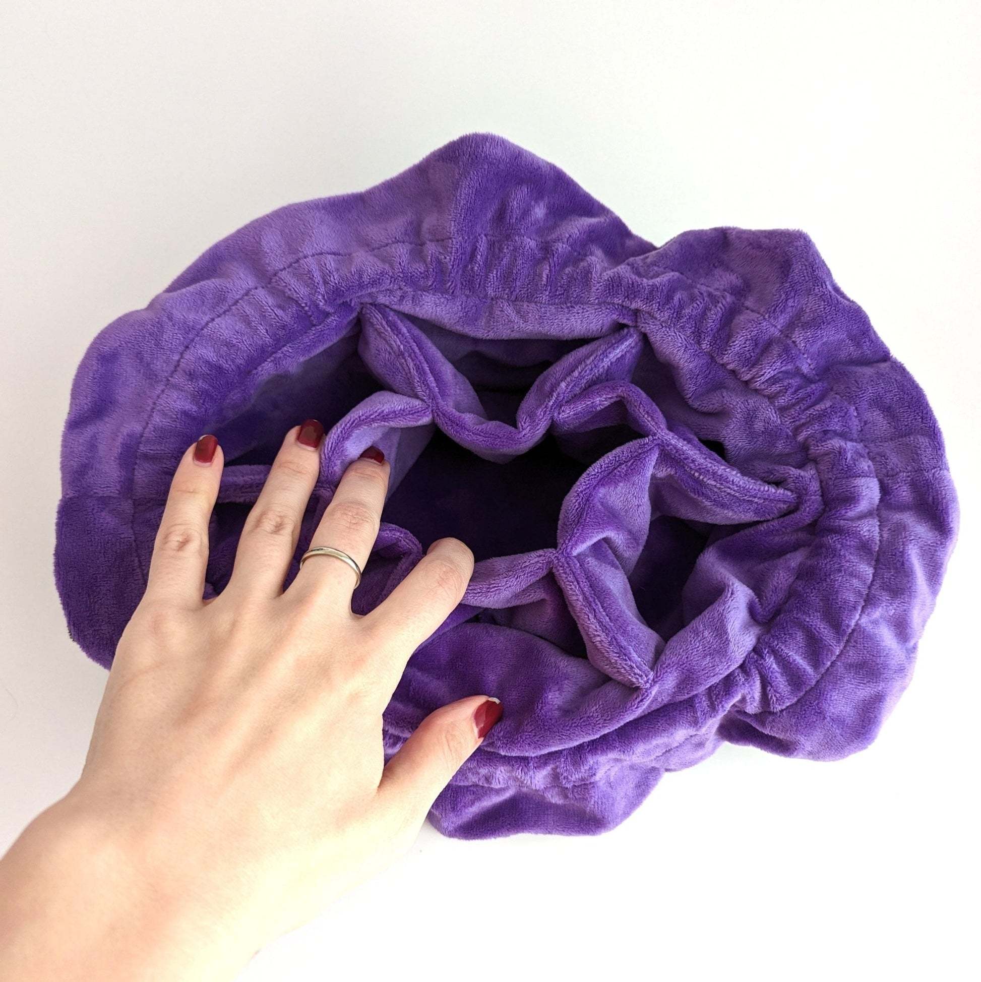 Embroidered Logo Dice Bag with Customized Color Holds Up To 50 Standard Dice for Tabletop Games